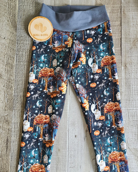 100 Scare Woods 4-5Y slim leggings