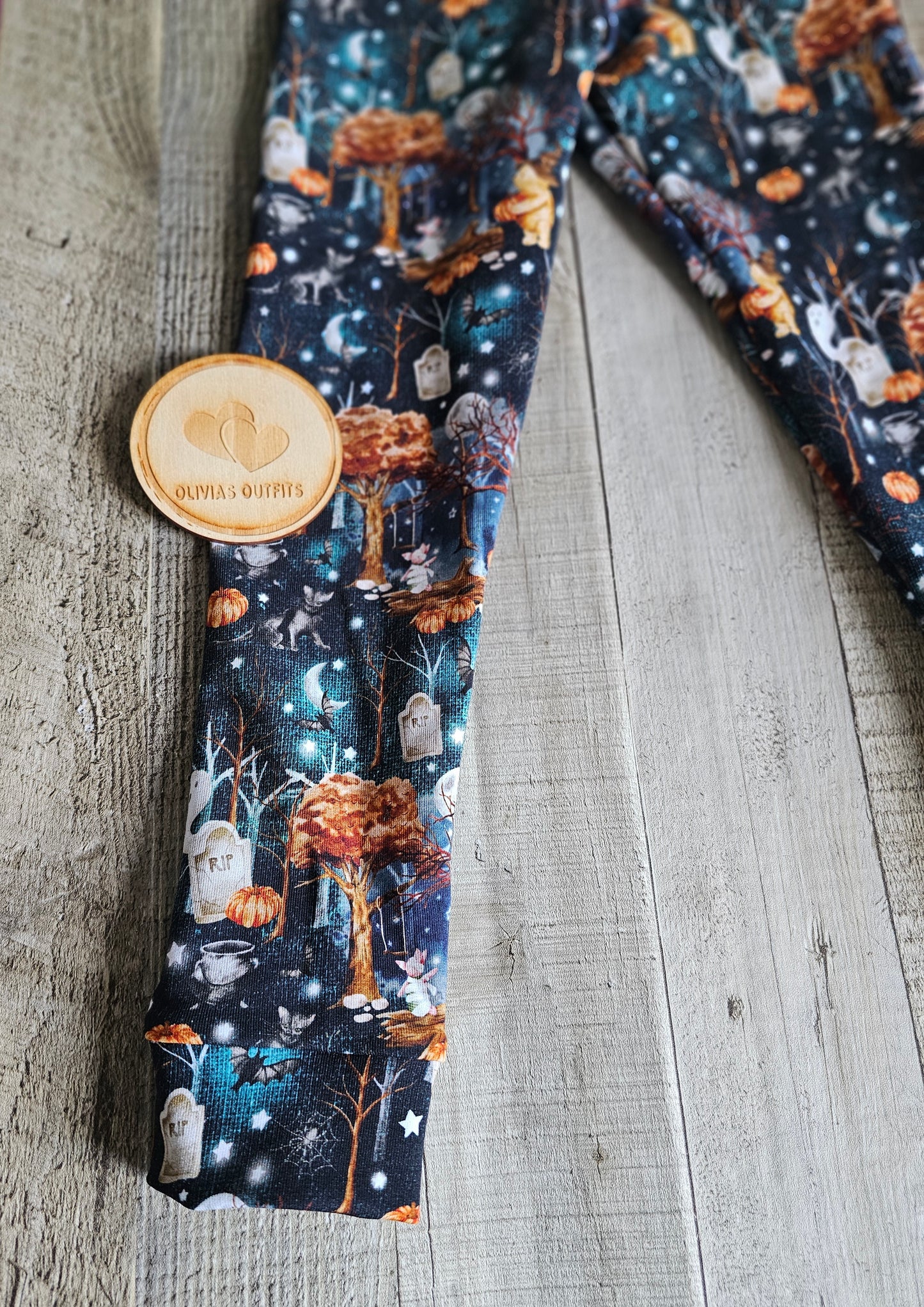 100 Scare Woods 4-5Y slim leggings