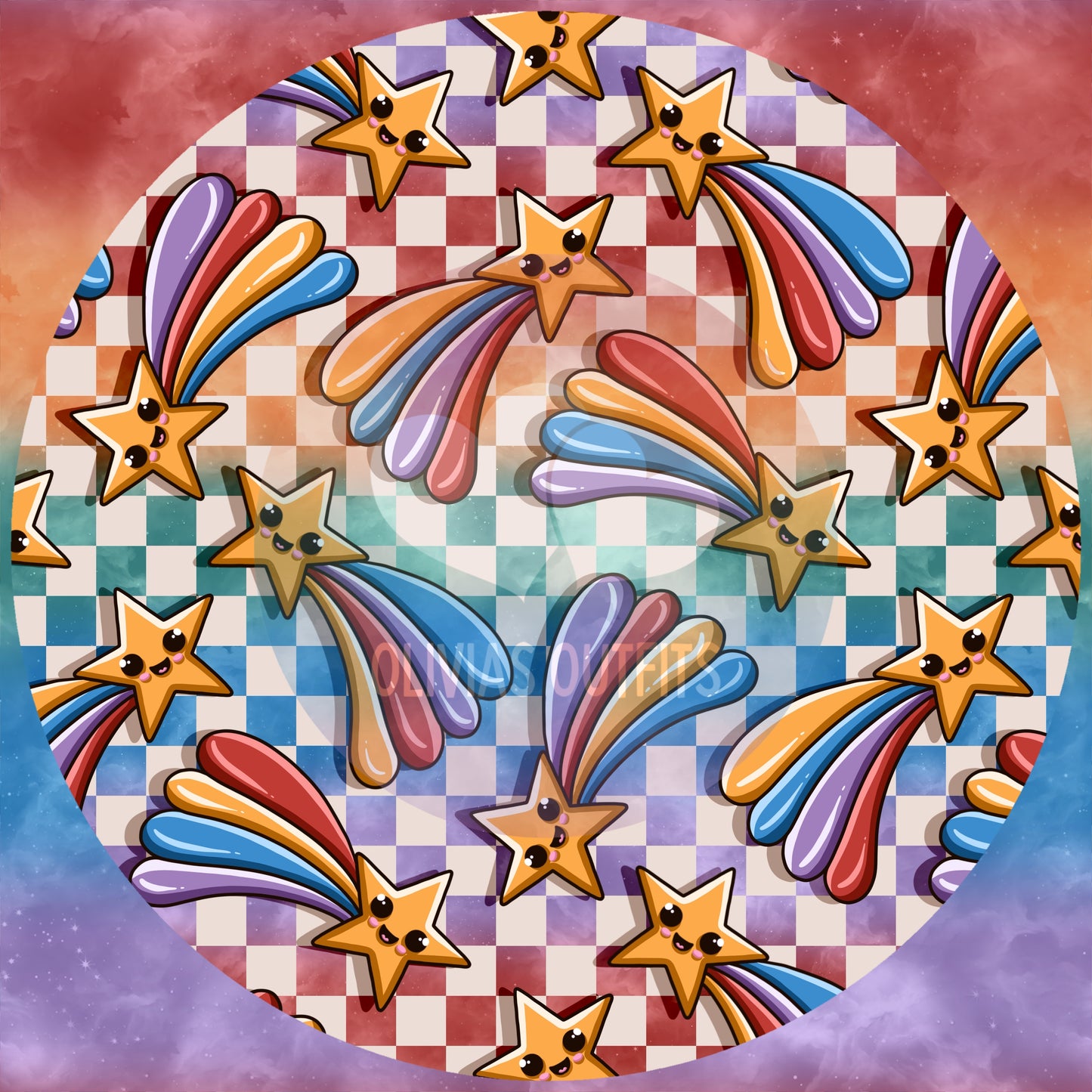 Shooting Stars Rainbow