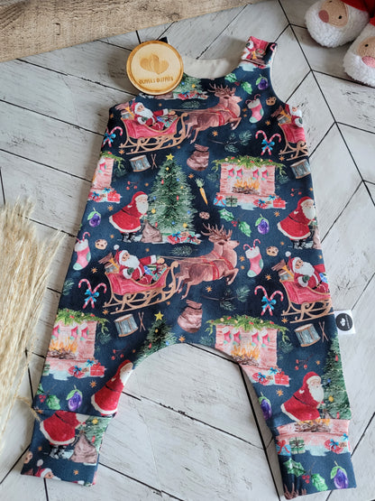 Christmas Eve 3-6m romper