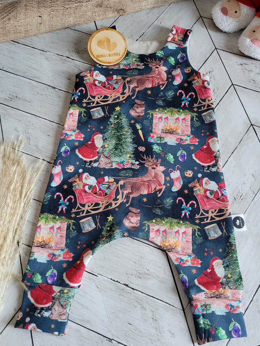 Christmas Eve 3-6m romper