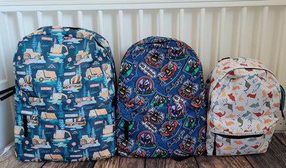 Custom Printed Backpack - Various Sizes