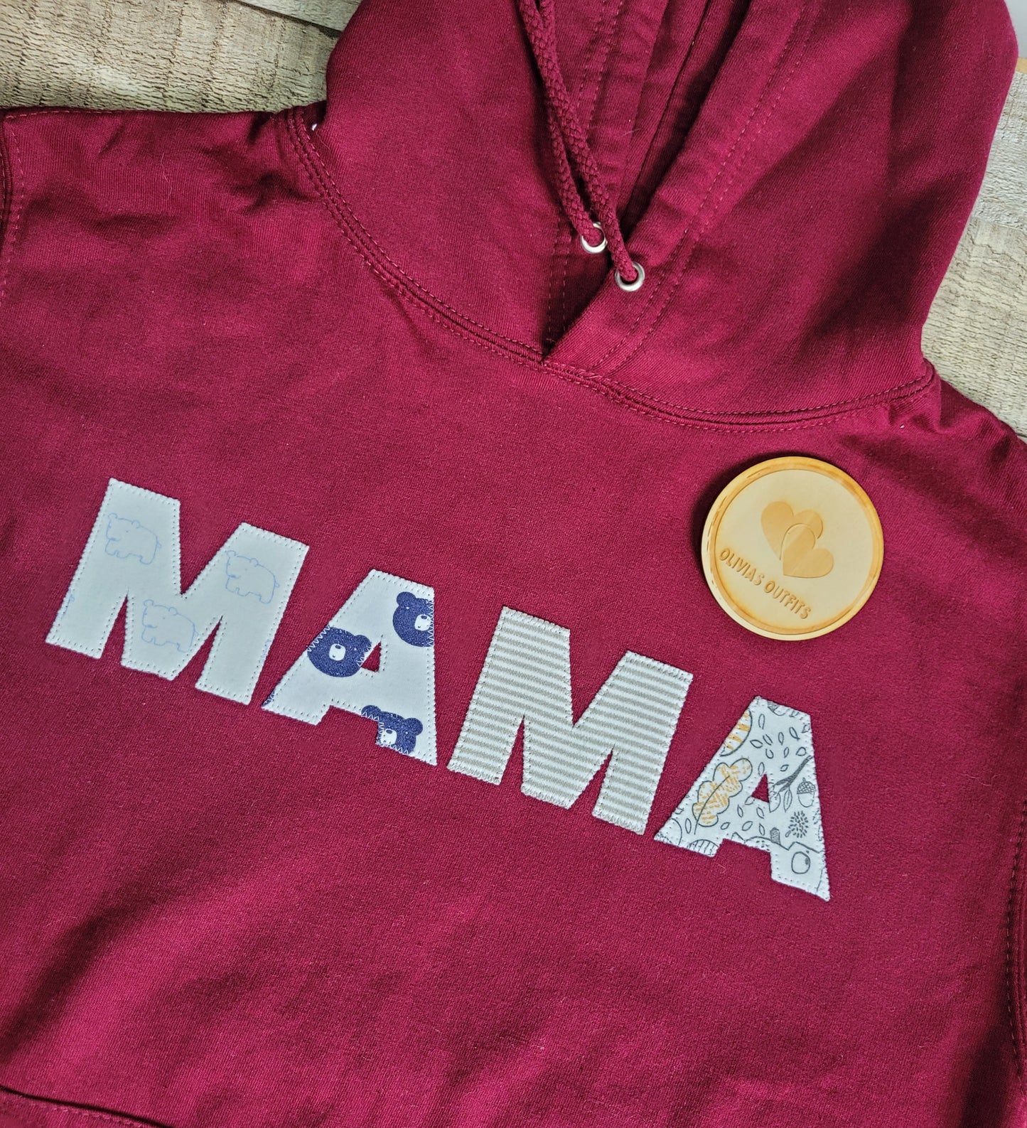 MAMA Appliqué Hoodie