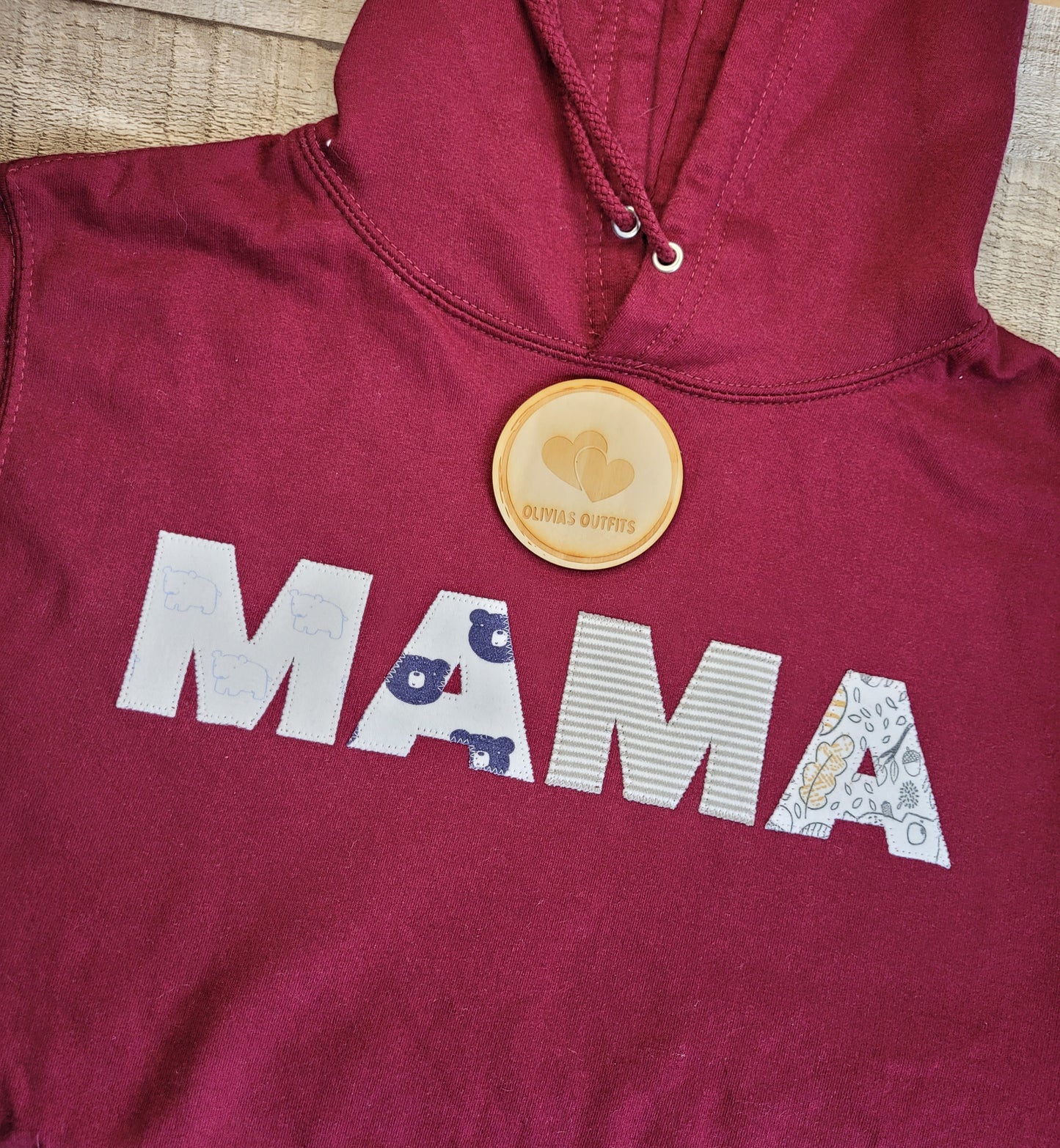 MAMA Appliqué Hoodie