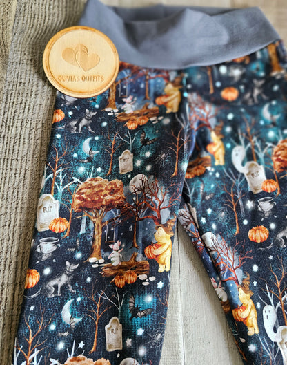100 Scare Woods 4-5Y slim leggings