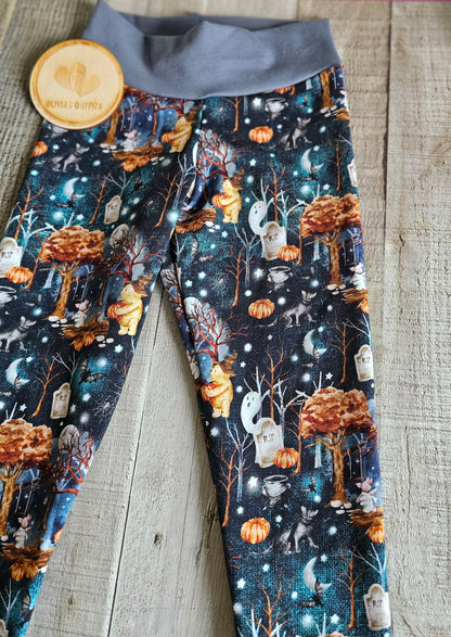 100 Scare Woods 4-5Y slim leggings