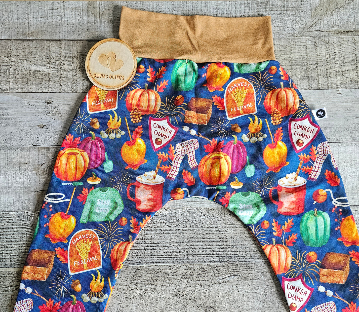 Autumn Memories 3-4Y harem leggings