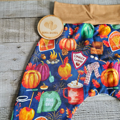 Autumn Memories 3-4Y harem leggings