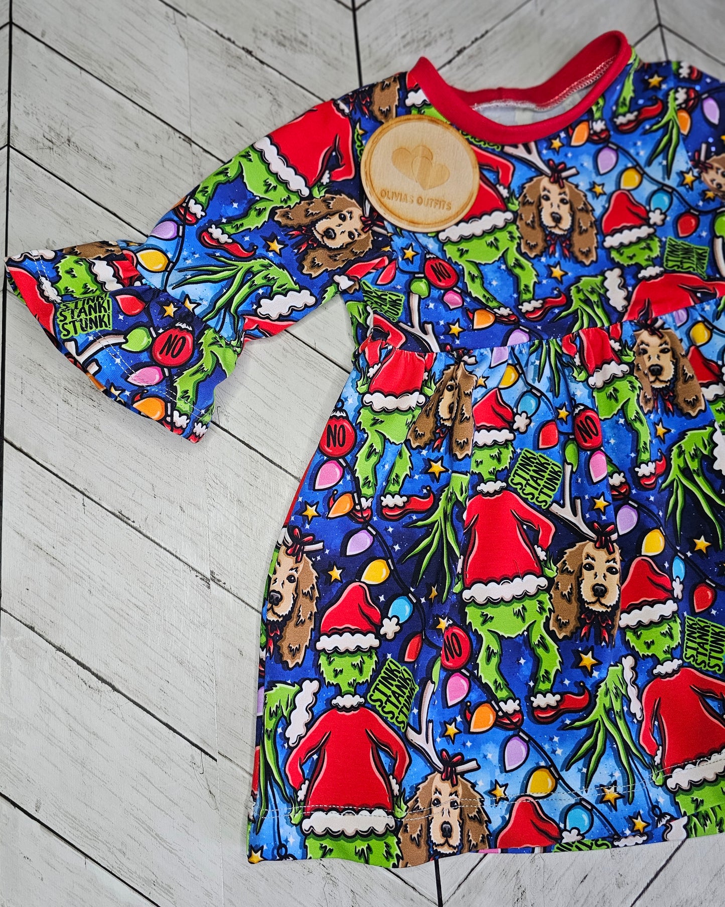 Green Meanie - Adalyn Dress - 18-24m