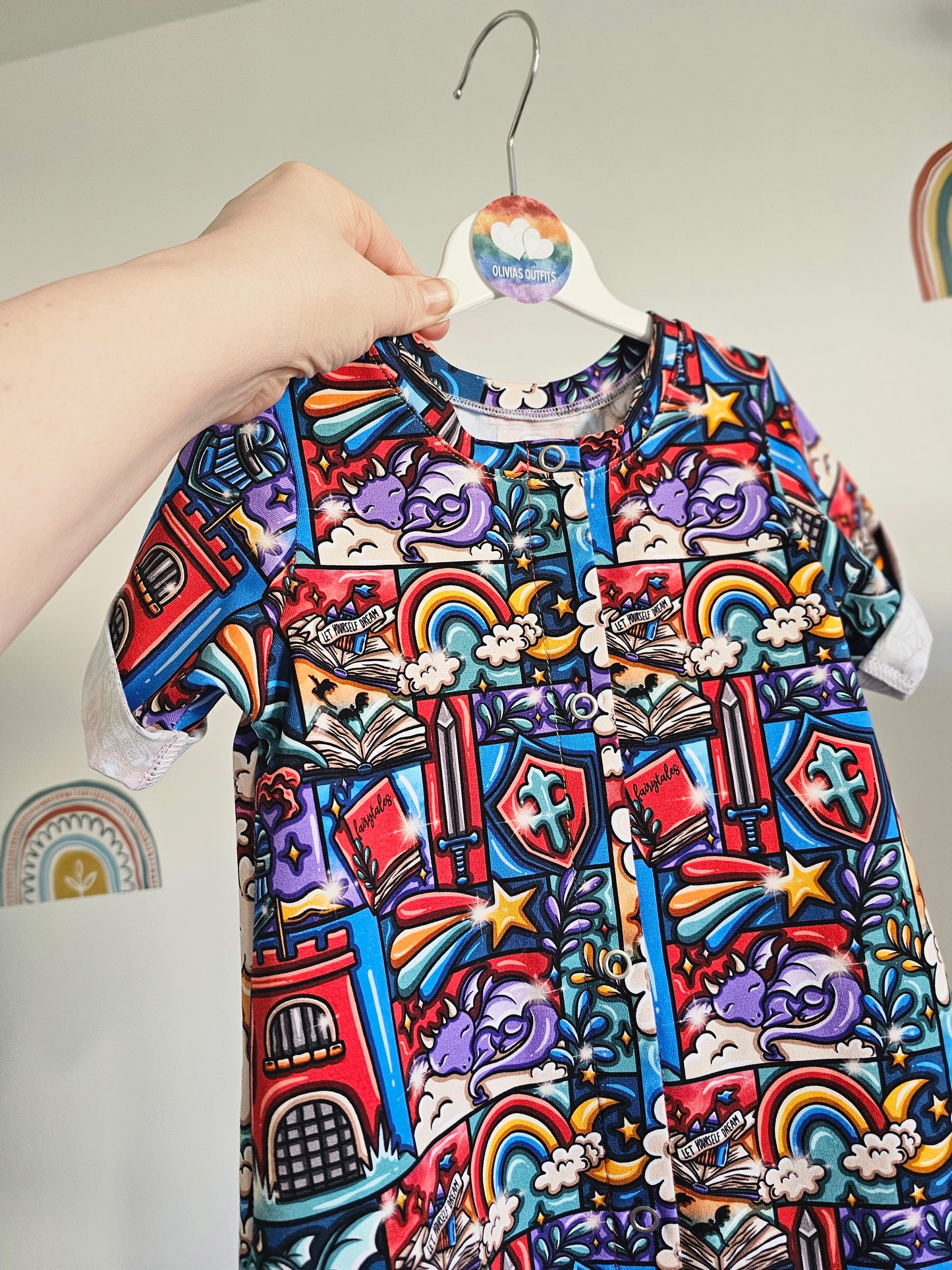 Summer Rolled Hem Romper