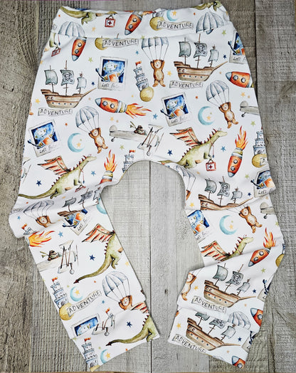 Slim harem leggings - lets pretend 3-4Y