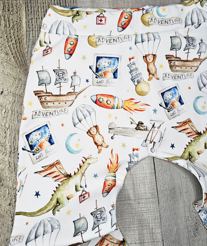 Slim harem leggings - lets pretend 3-4Y