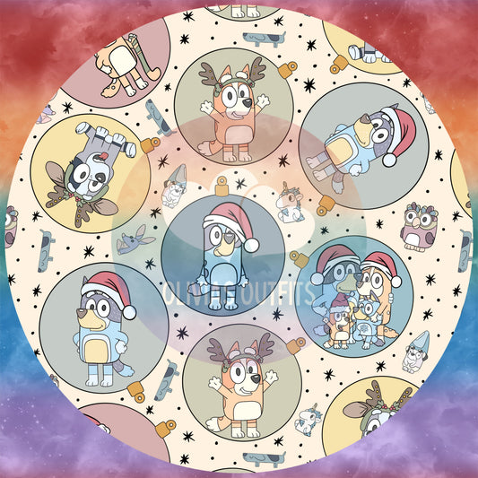 Blue Dog Baubles