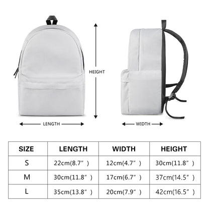 Custom Printed Backpack - Various Sizes