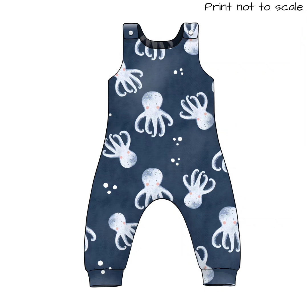 Navy Octopus - In Stock