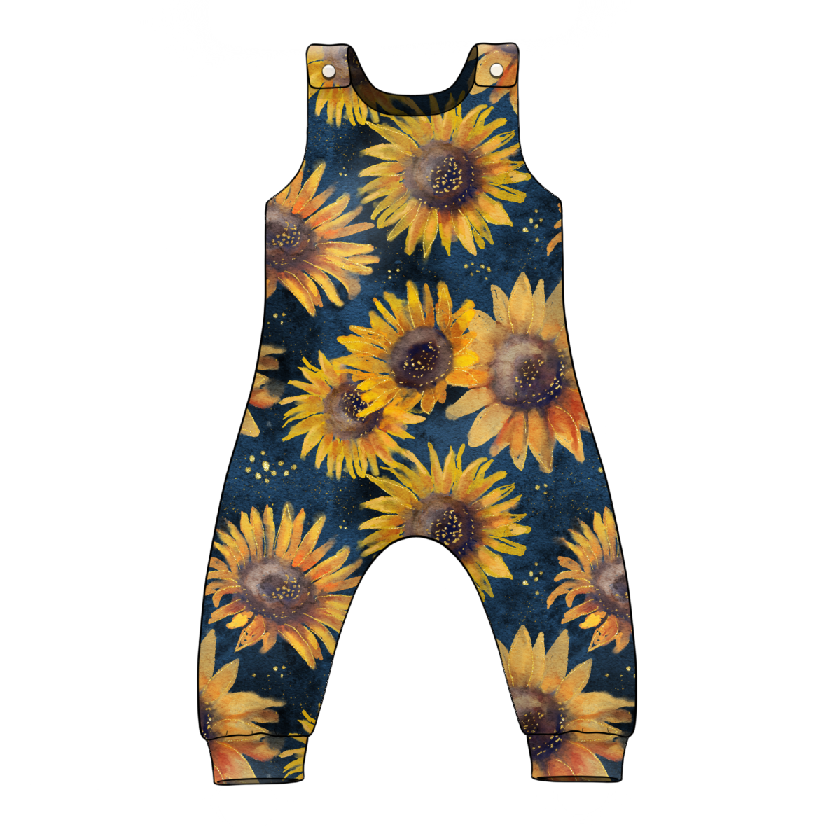 Navy Sunflowers