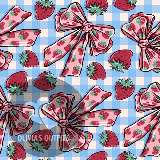 Strawberry Bows