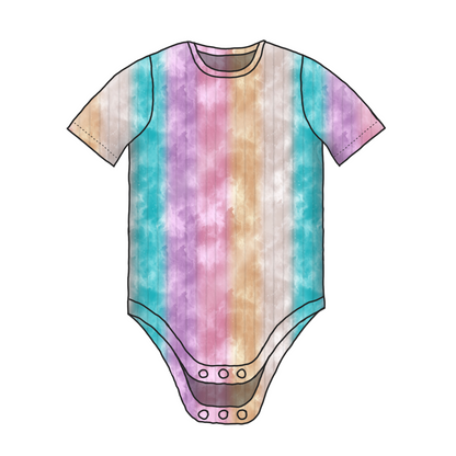 Ribbed Jersey Bodysuit