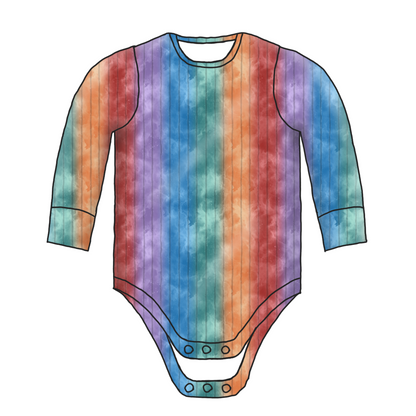 Ribbed Jersey Bodysuit