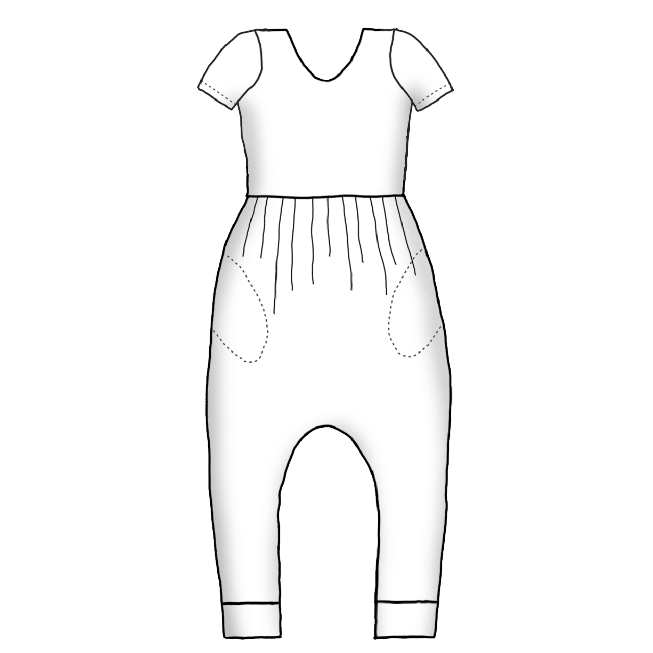 Adult Napa Romper - Ladies