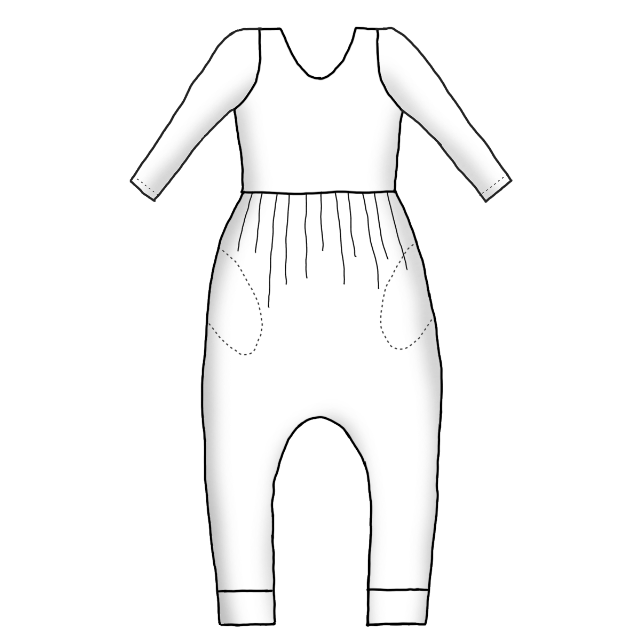 Adult Napa Romper - Ladies