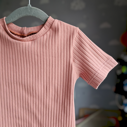 Ribbed Jersey Top