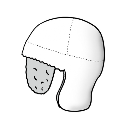 Aviator Hat - Jersey/fleece