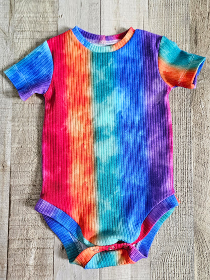 Ribbed Jersey Bodysuit