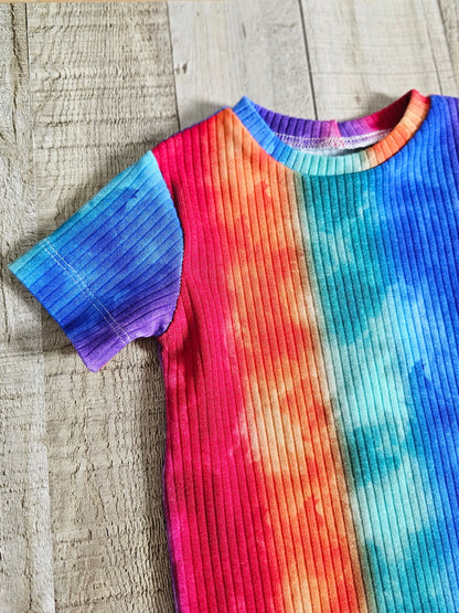 Ribbed Jersey Bodysuit